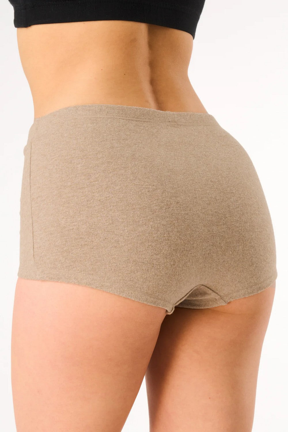 Хлопковые термошорты LXC 729 caramel beige