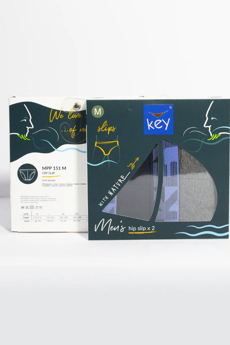 Мужские трусы слип MPP 151 A25 (2 шт.)