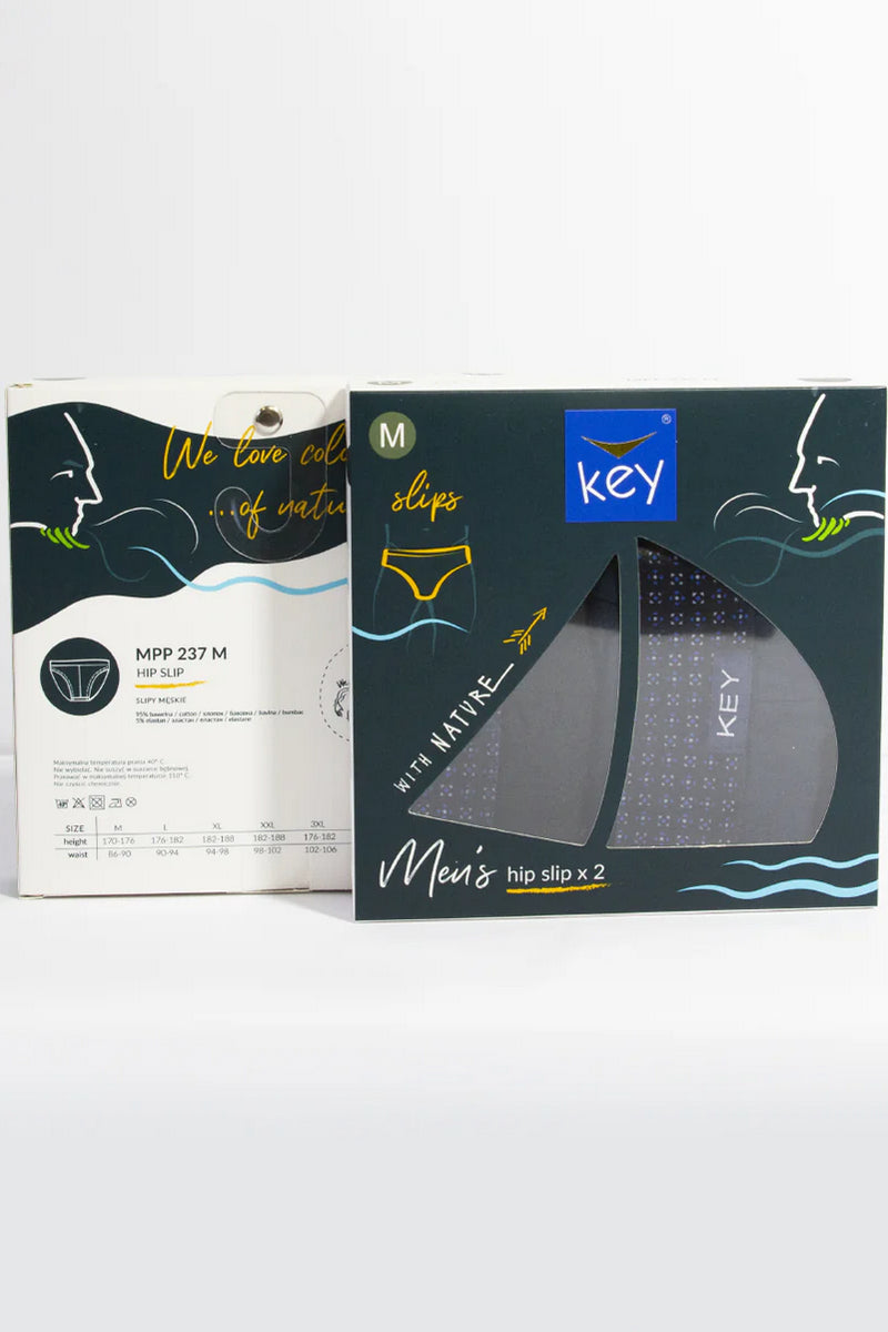 Мужские трусы слип MPP 237 A25 (2 шт.)