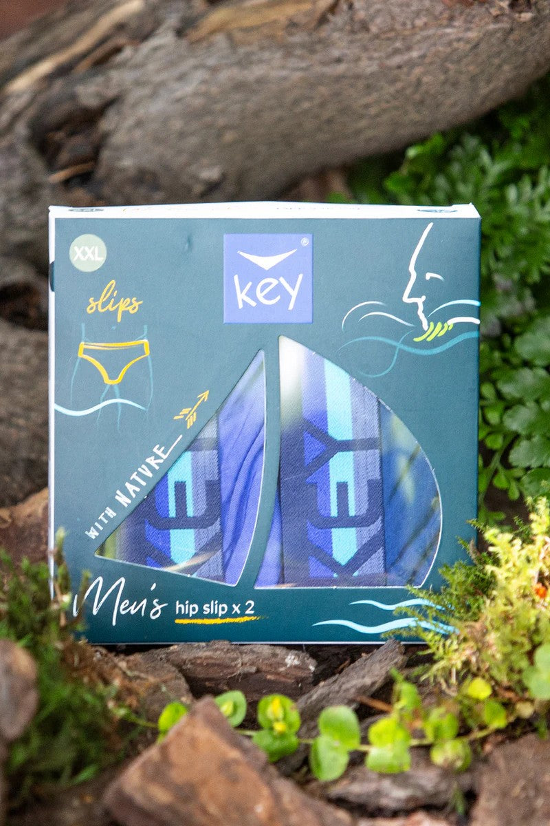 Мужские трусы слип MPP 276 (2 шт.) blue