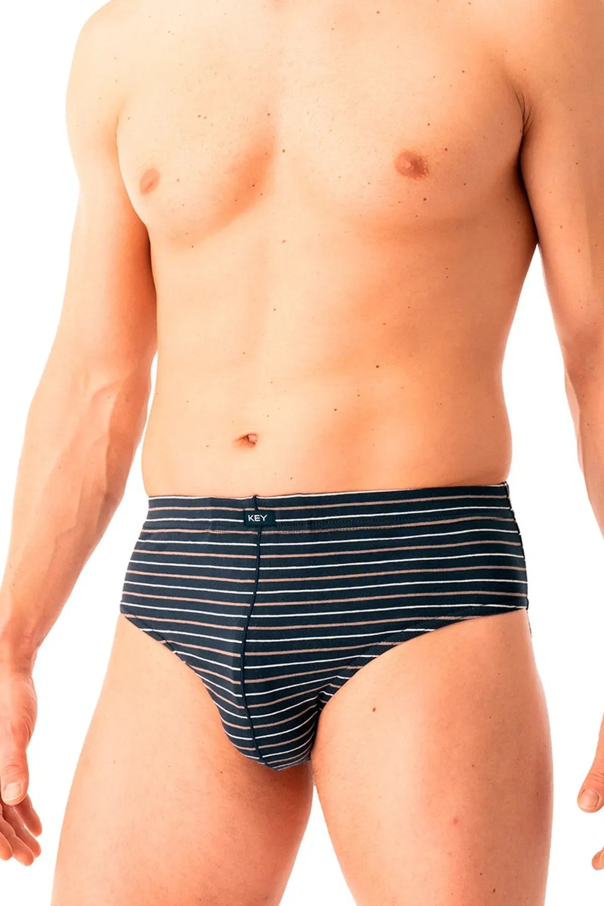 Чоловічі труси сліпи MPP 311 B25 blue/brown (2 шт.)