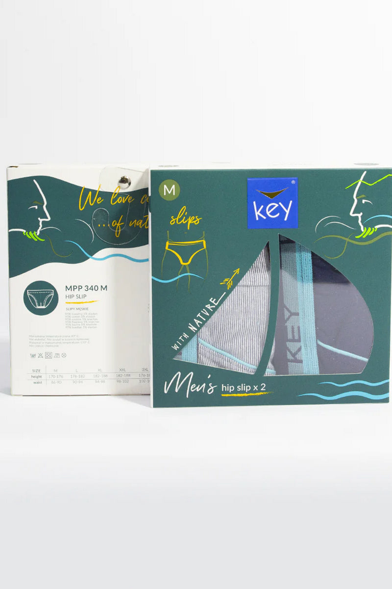 Мужские трусы слип MPP 340 A25 (2 шт.)