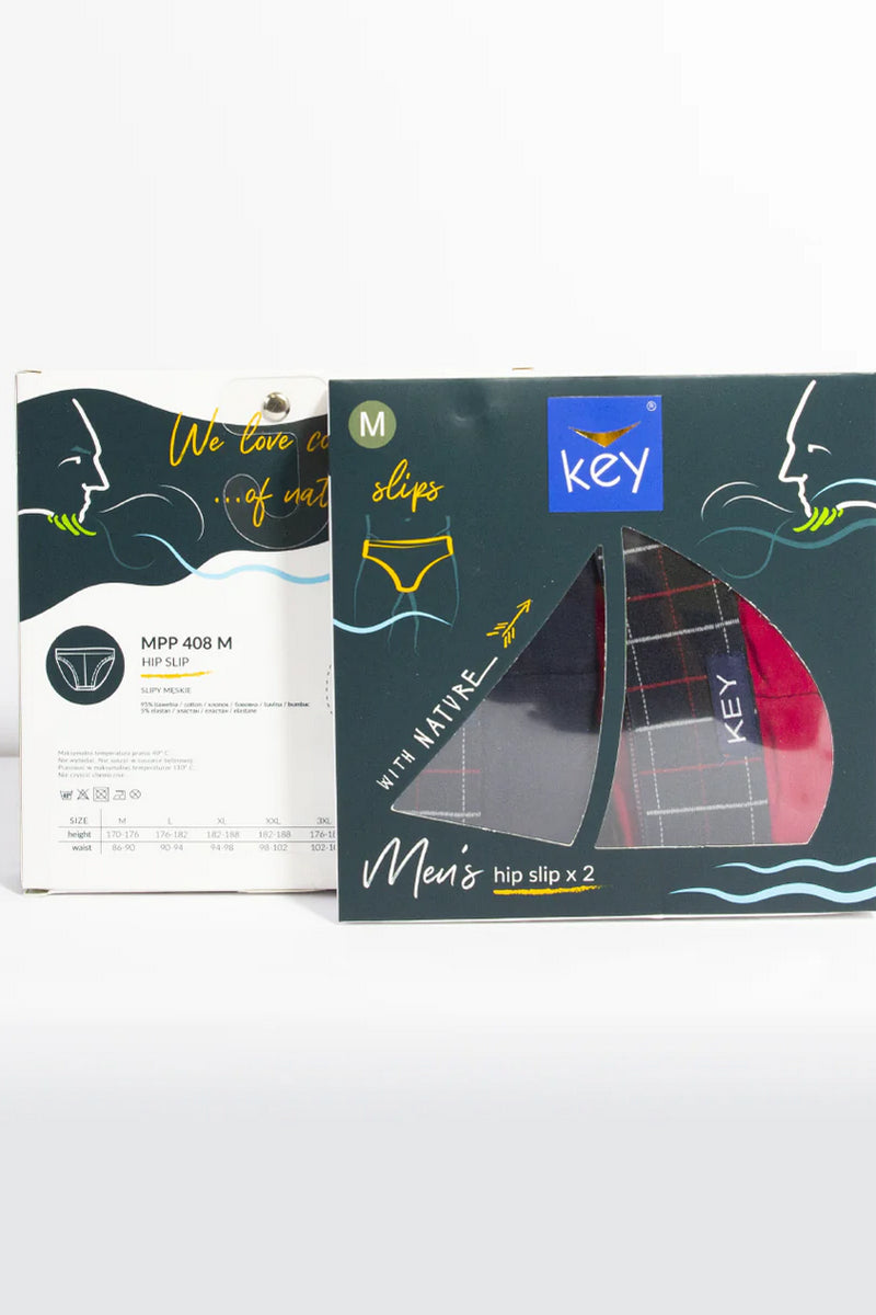 Мужские трусы слип MPP 408 A25 (2 шт.)