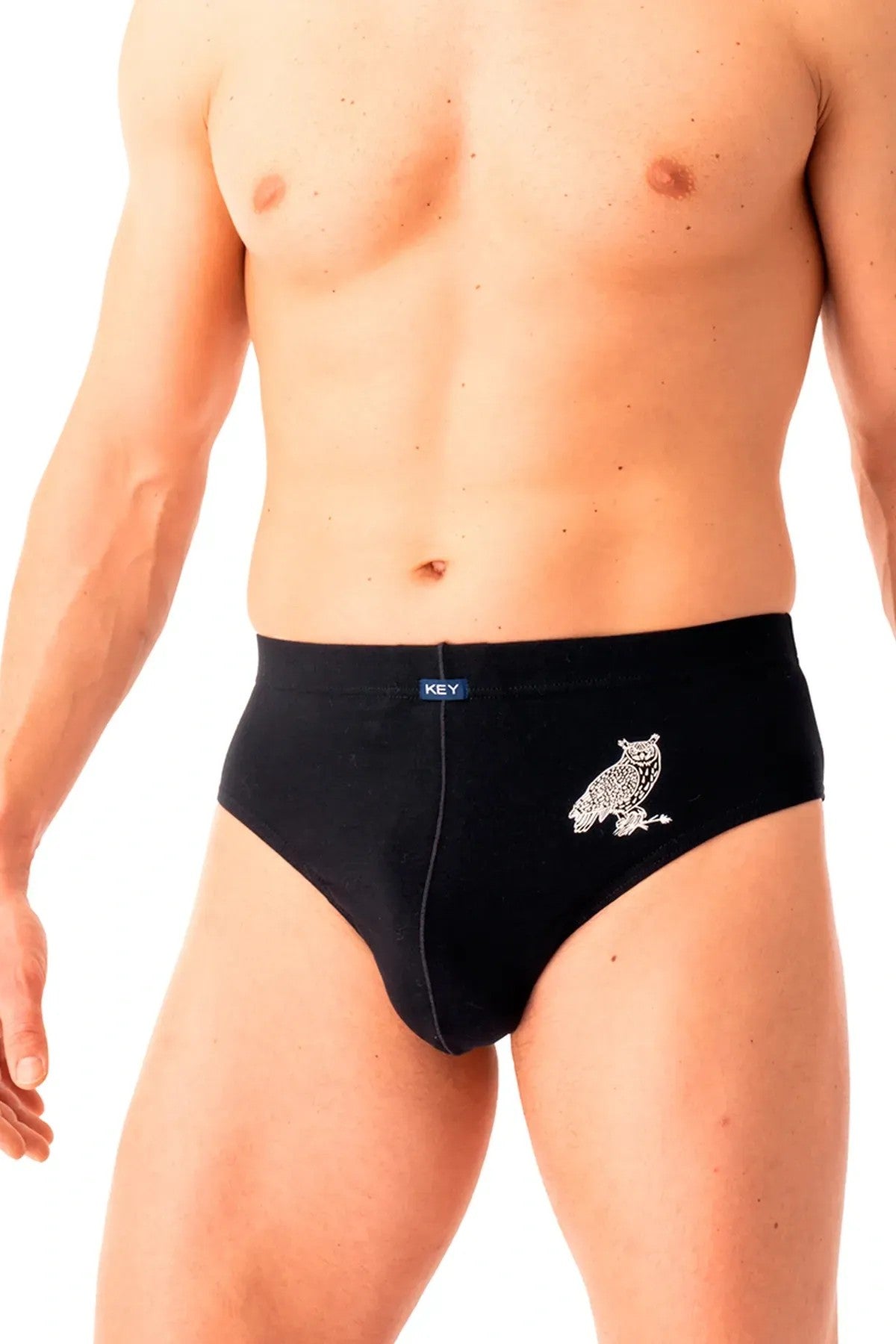 Мужские трусы слип MPP 703 B25 gray/black (2 шт.)