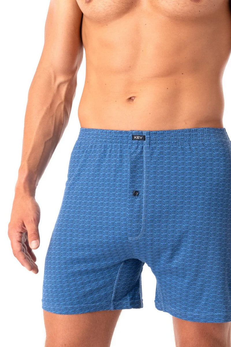 Мужские трусы боксеры MXC 813 A25 blue