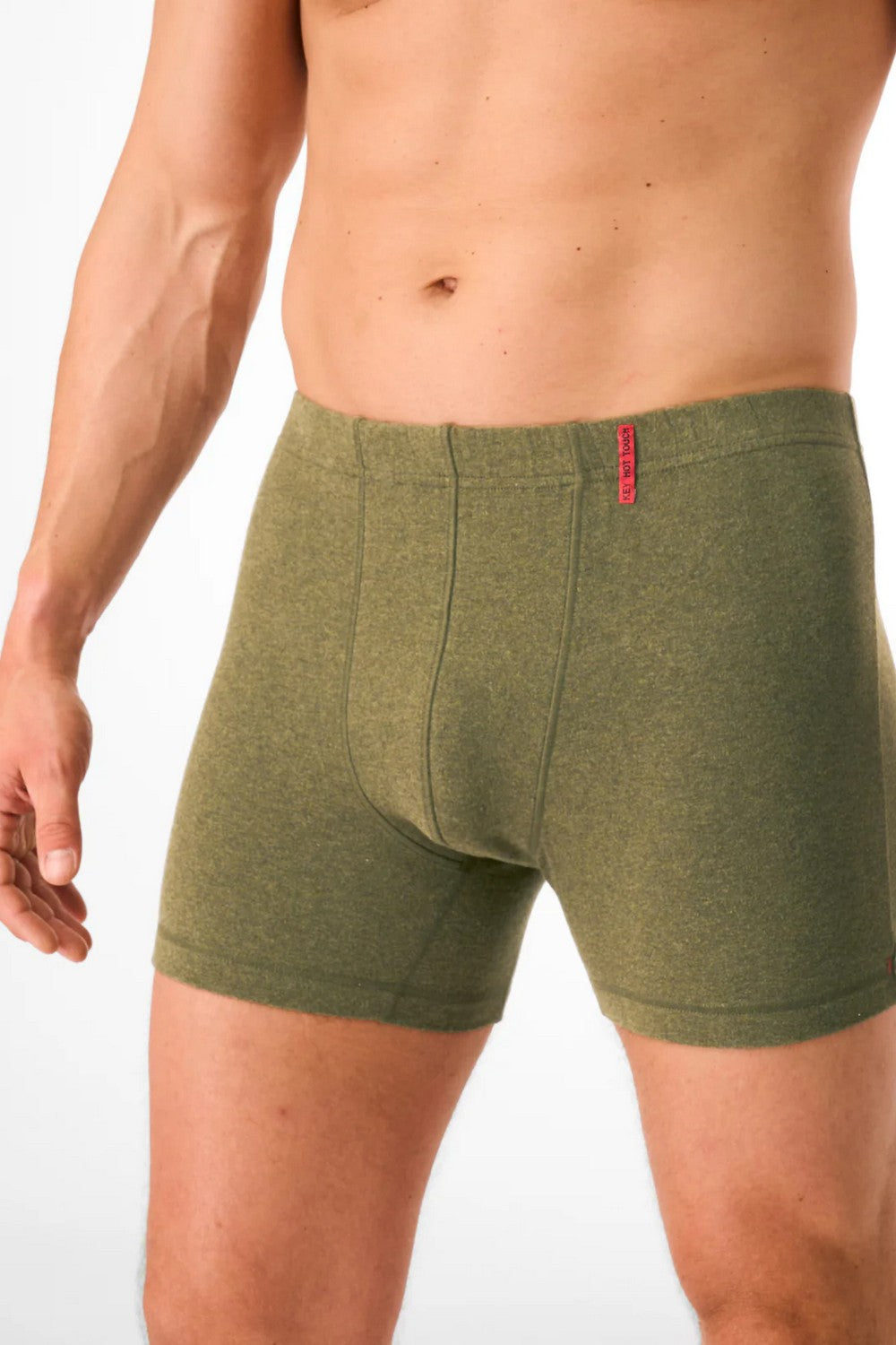 Хлопковые мужские термошорты MXM 155 khaki