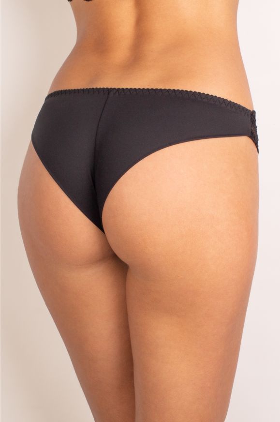 Трусики бразилиана с кружевом 052ML Nasturtium