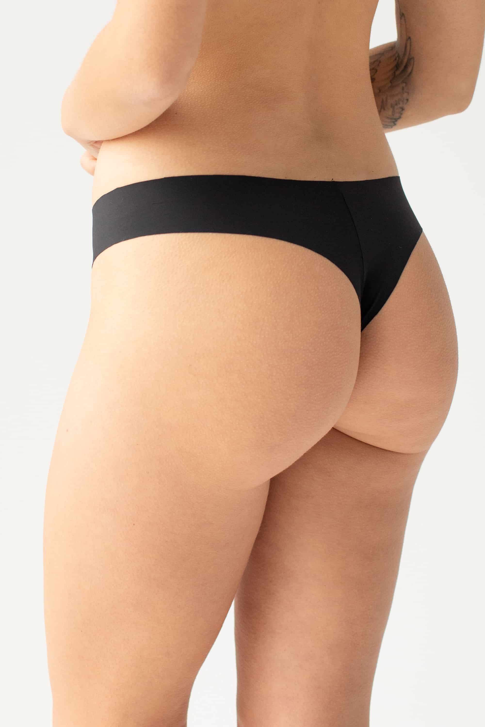 Безшовні трусики стрінги 143.01 Touch MEcrofibra (2 шт.) black