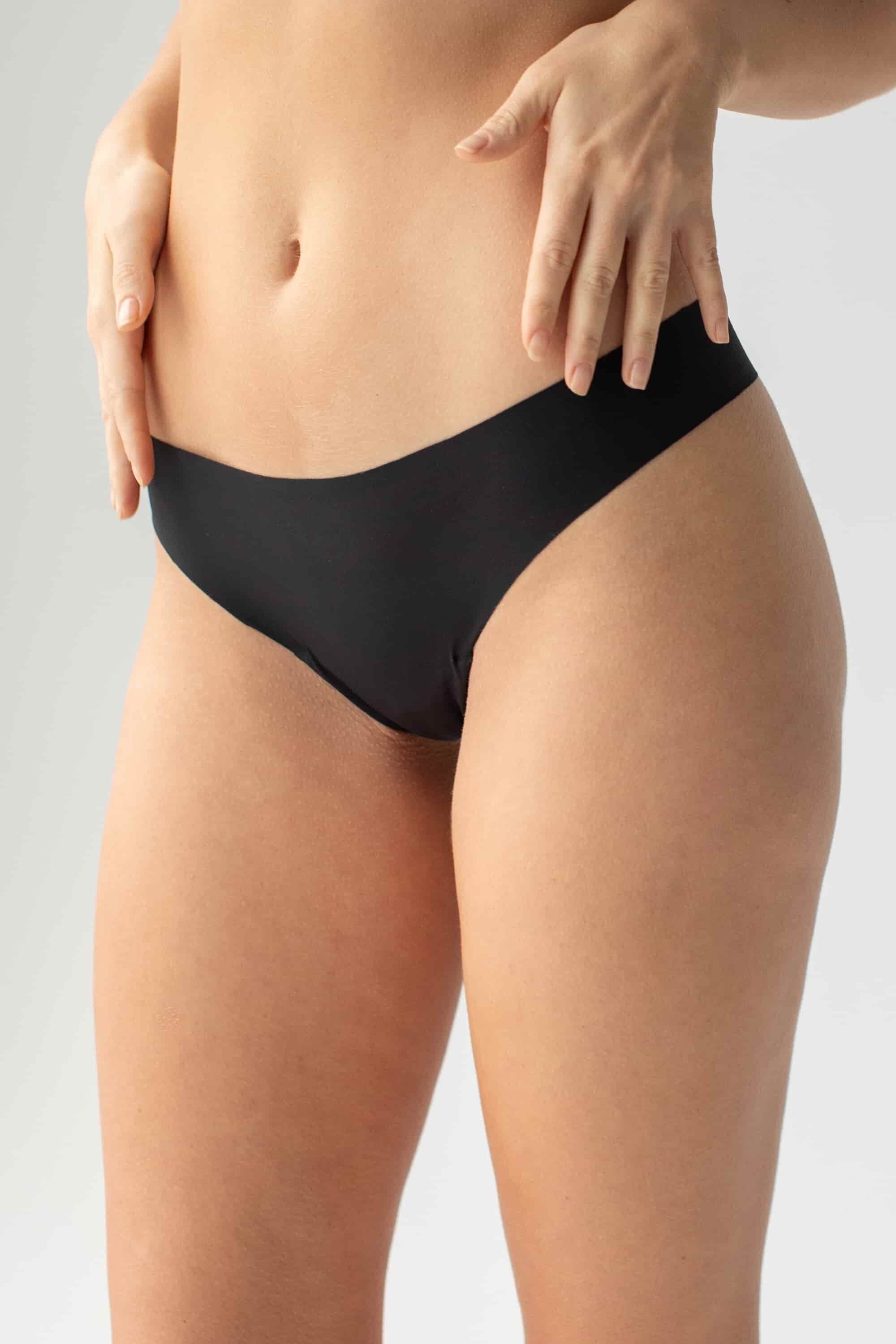 Бесшовные трусики стринг 143.01 Touch MEcrofibra (2 шт.) black