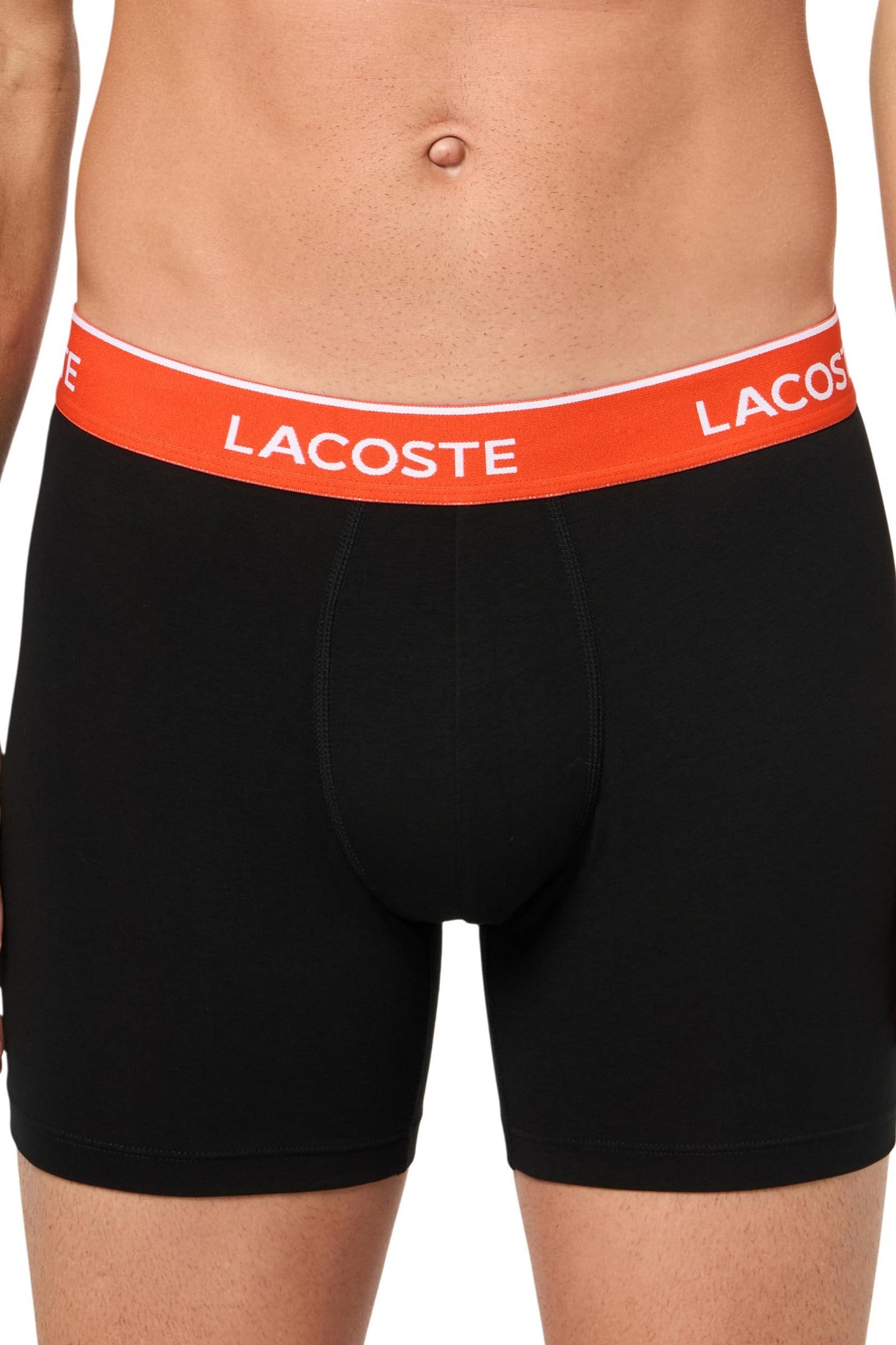 Чоловічі труси шорти 14529696 (5 шт.) black Lacoste