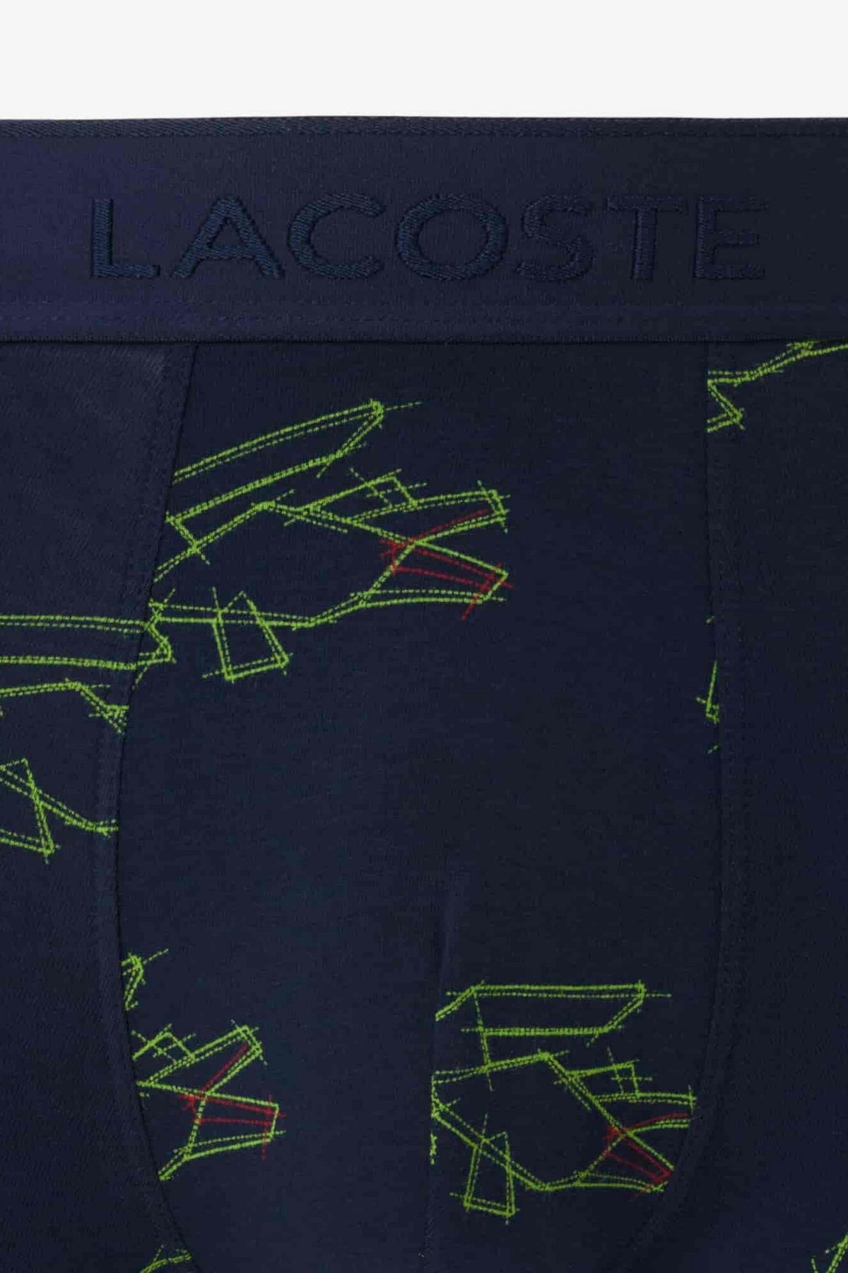 Чоловічі труси транки 996592202 blue Lacoste принт