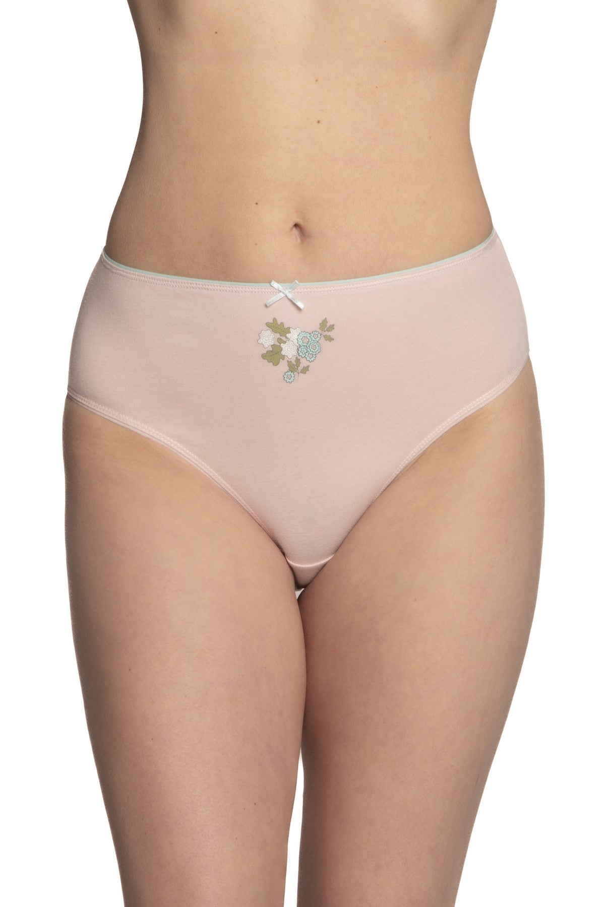 Бавовняні трусики сліпи 120BI-90 rose/milk/blue (3 шт.)