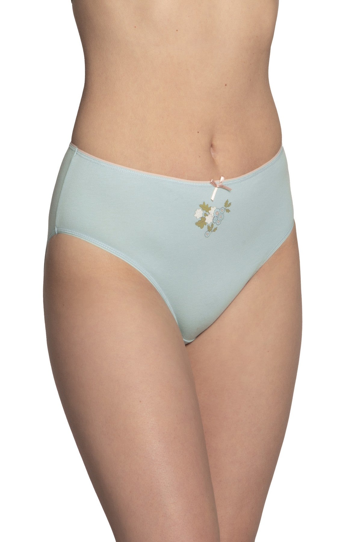 Хлопковые трусики слип 120BI-90 rose/milk/blue (3 шт.)