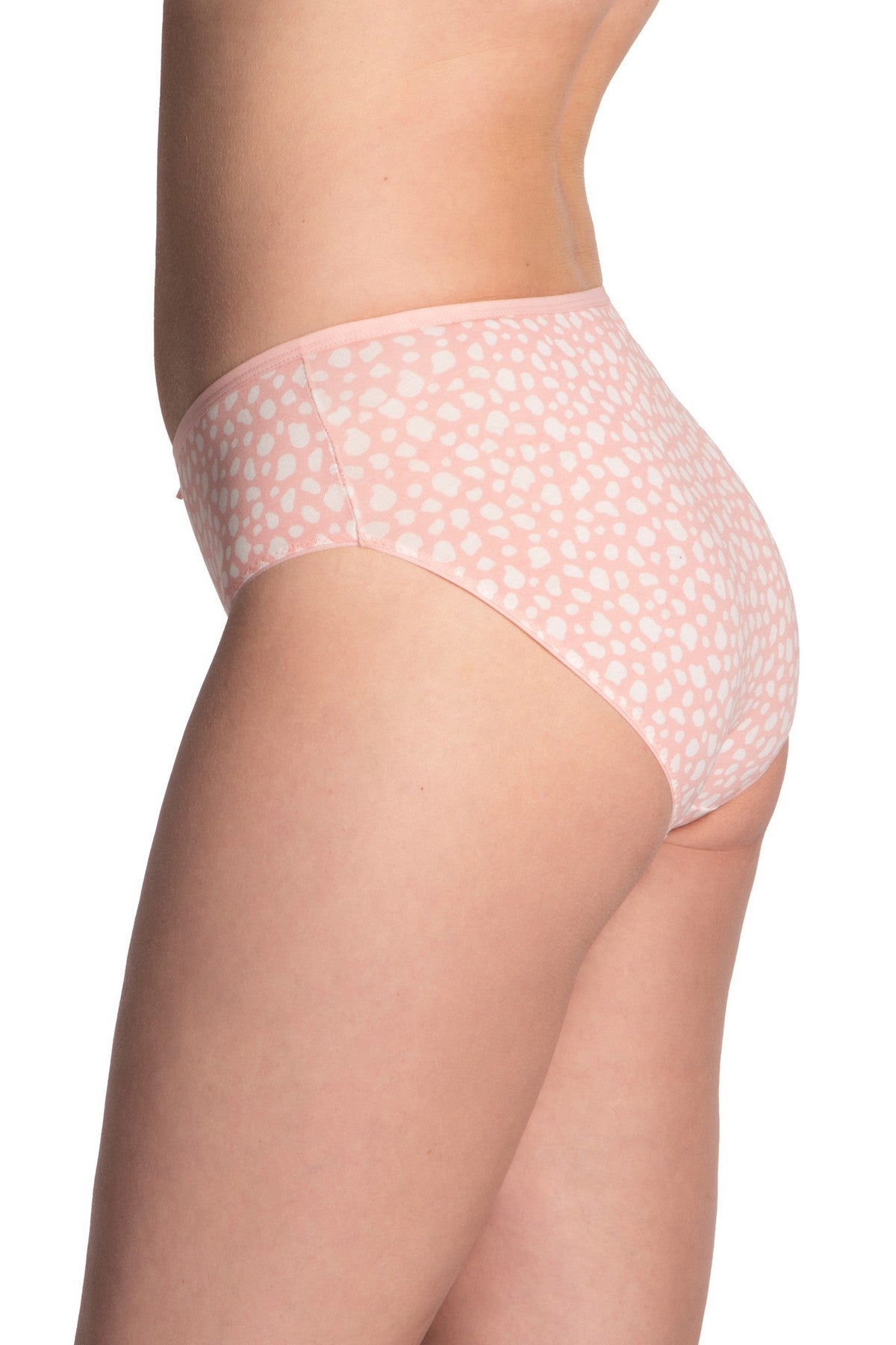 Хлопковые трусики слип 122BI-58 rose/beige (3 шт.)