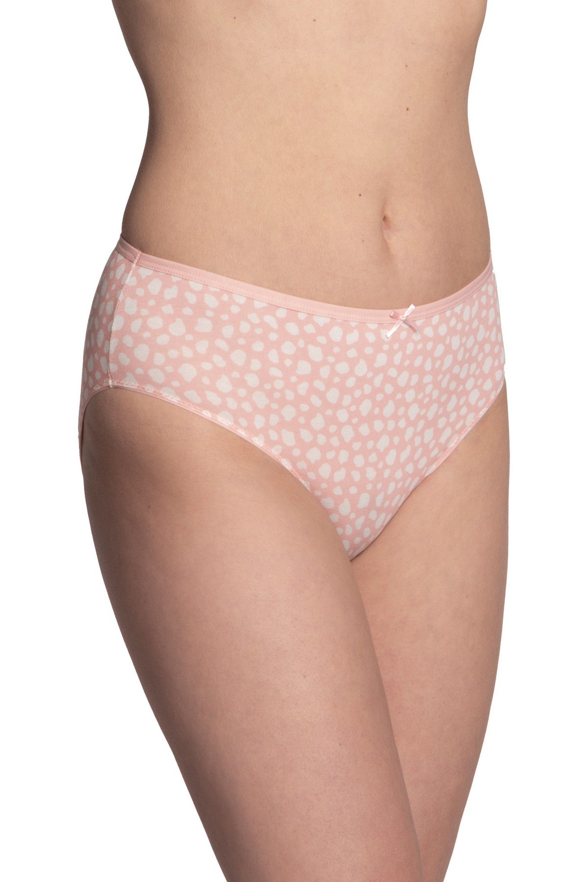 Хлопковые трусики слип 122BI-58 rose/beige (3 шт.)