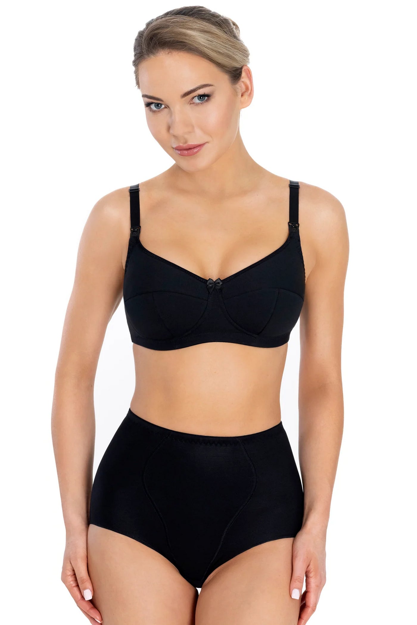 Трусики слип Cotton Classic 01851 black