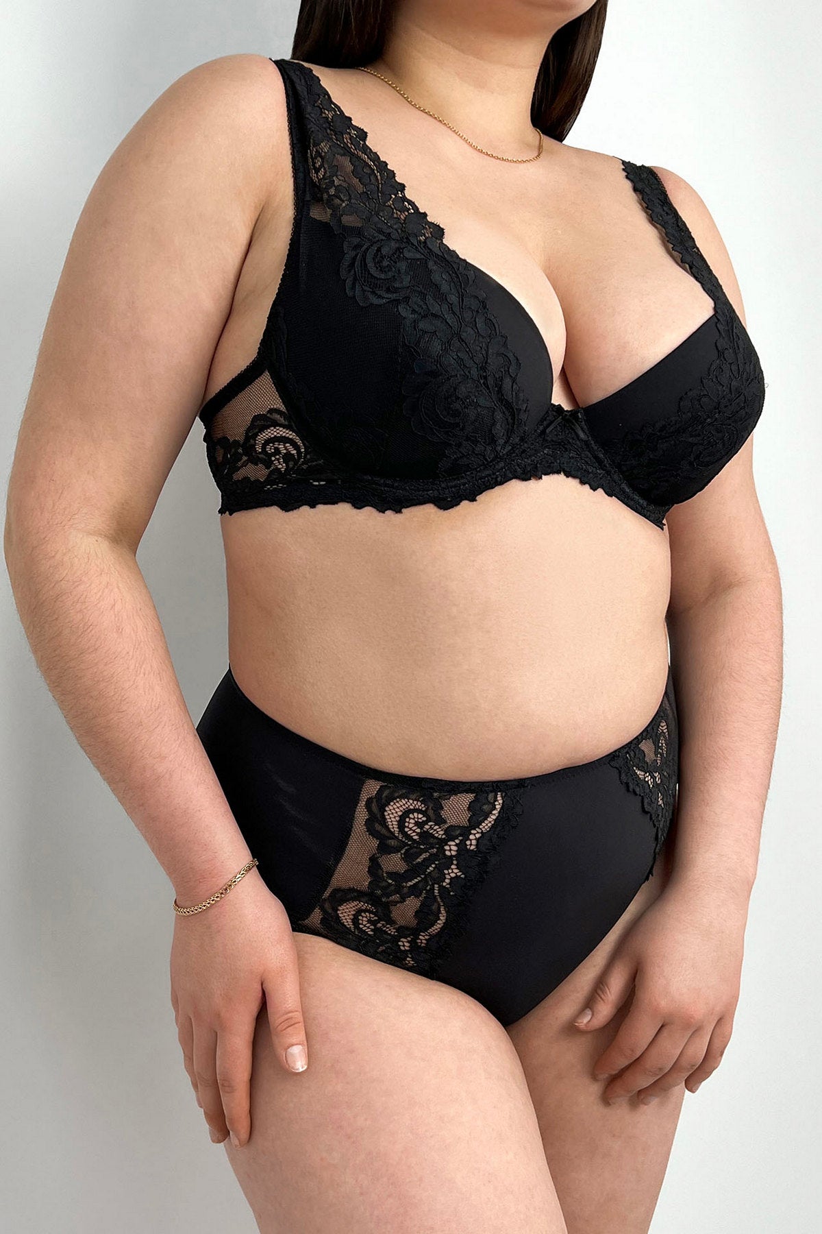 Трусики сліпи Lace love 58K51 black