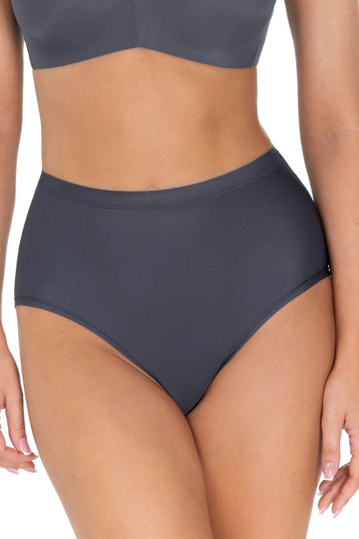 Гладкие трусики слип 58K54 Lace Love blackened pearl