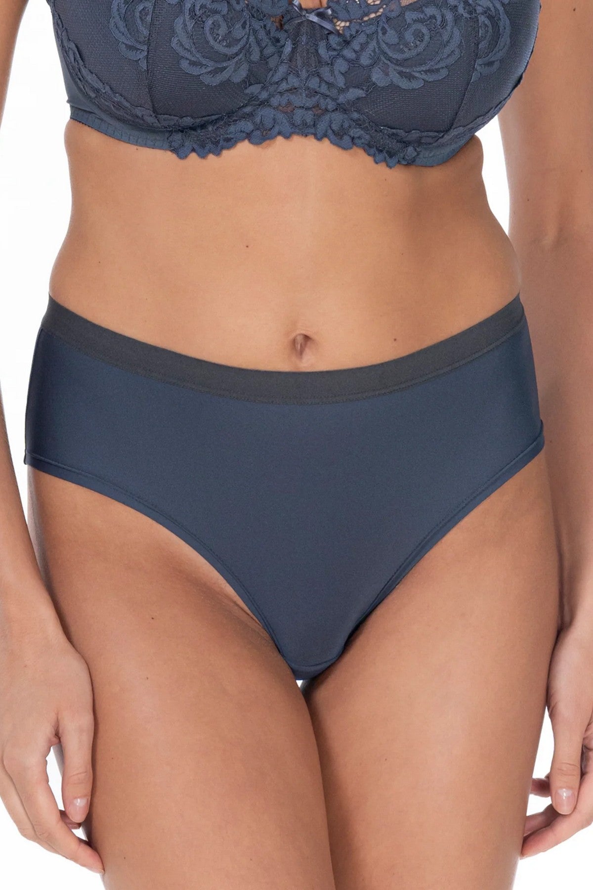 Гладкие трусики слип 58K55 Lace Love blackened pearl