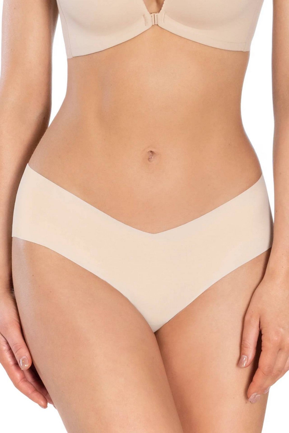 Безшовні трусики сліпи 71D54 Invisible silver peony