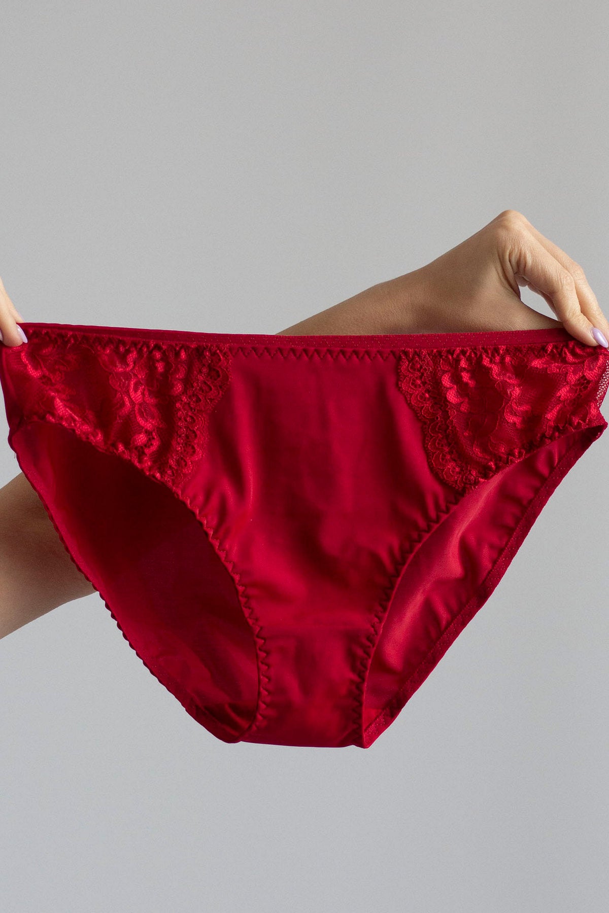 Трусики слип 72F50 Everyday dark red rose