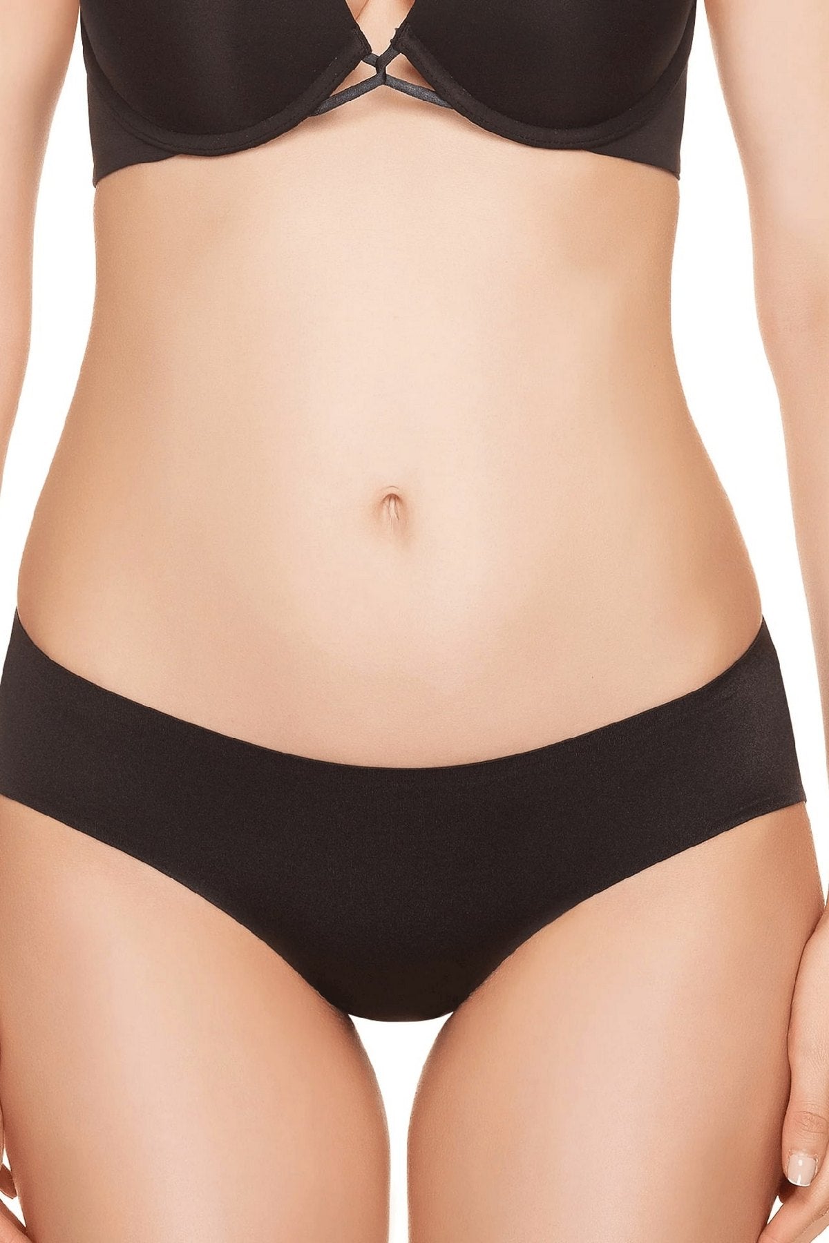 Безшовні шортики 77D53 Invisible Seamless black