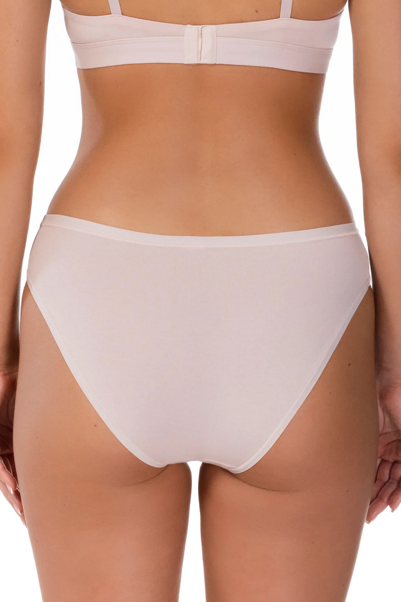Хлопковые трусики слип Simple Cotton 93J50 silver peony