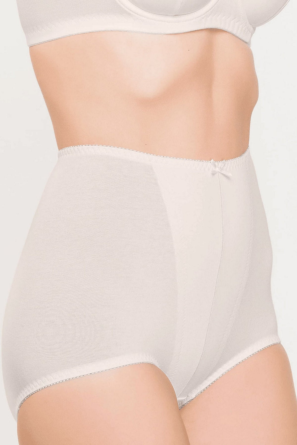 Хлопковые трусики слип 97J50 Simple Cotton silver peony