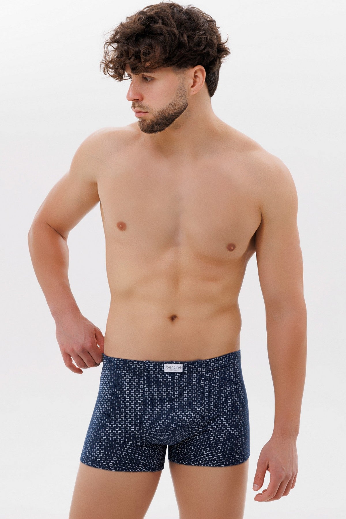 Хлопковые трусы шорты 1801/16613