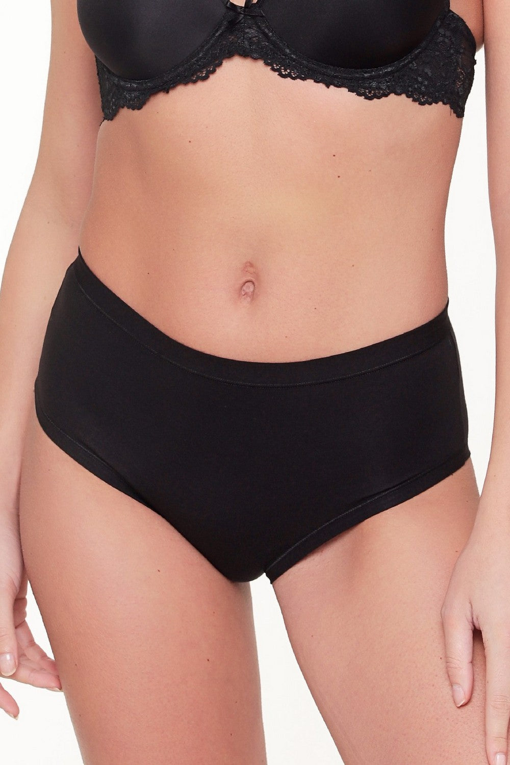 Набор трусиков слип 3607B-1 black (3 шт.)