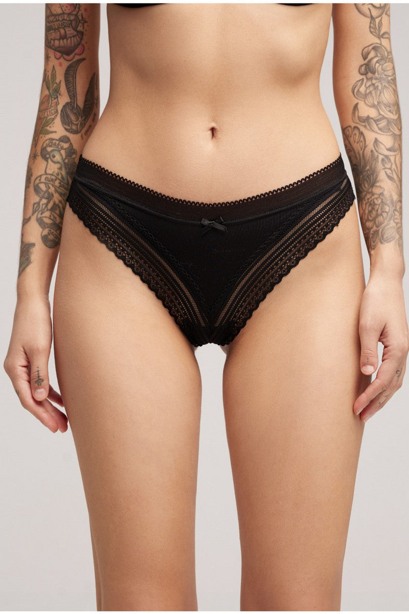 Трусики стринг L5164BR-M Luca black