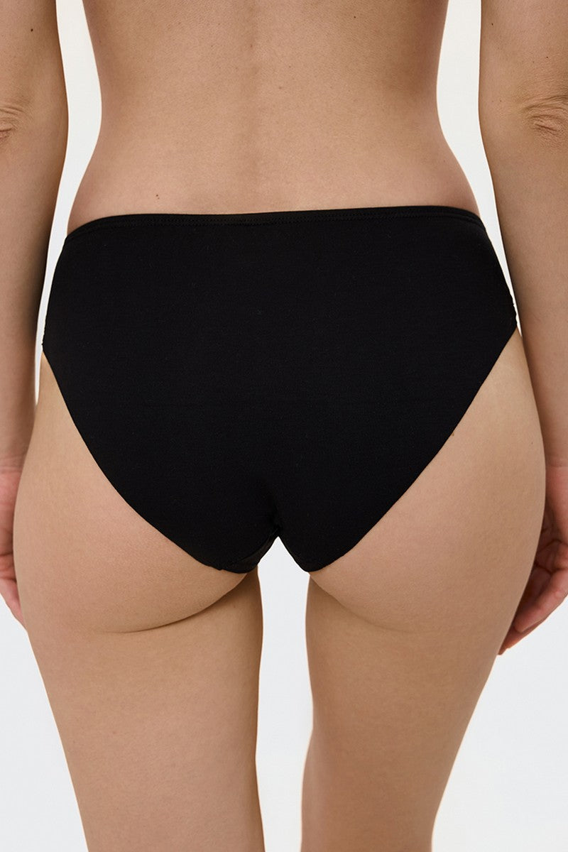 Безшовні трусики сліпи L5180T black