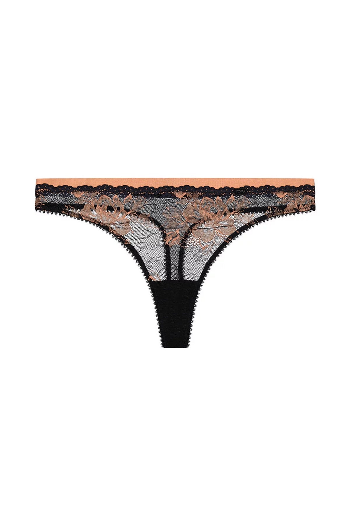 Трусики стринг 372032 Dazed Romance black/toscana