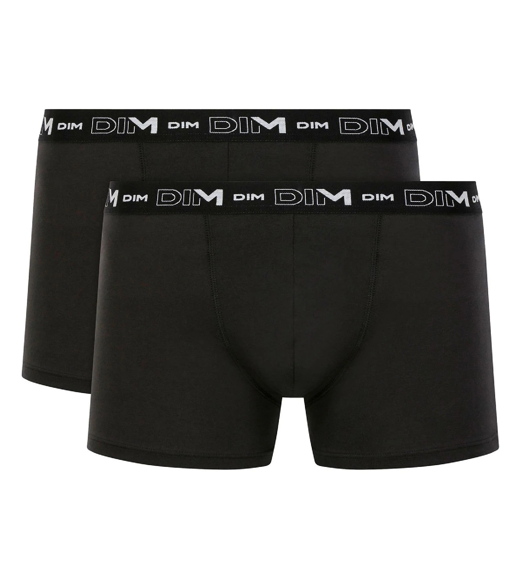 Мужские трусы шорты из хлопка 6596 (2 шт.) black