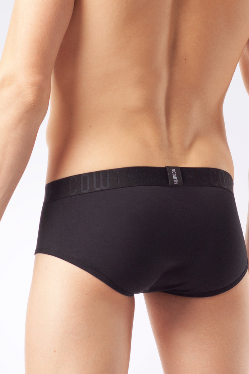 Чоловічі труси бріфи з модалу Onyx modal briefs black