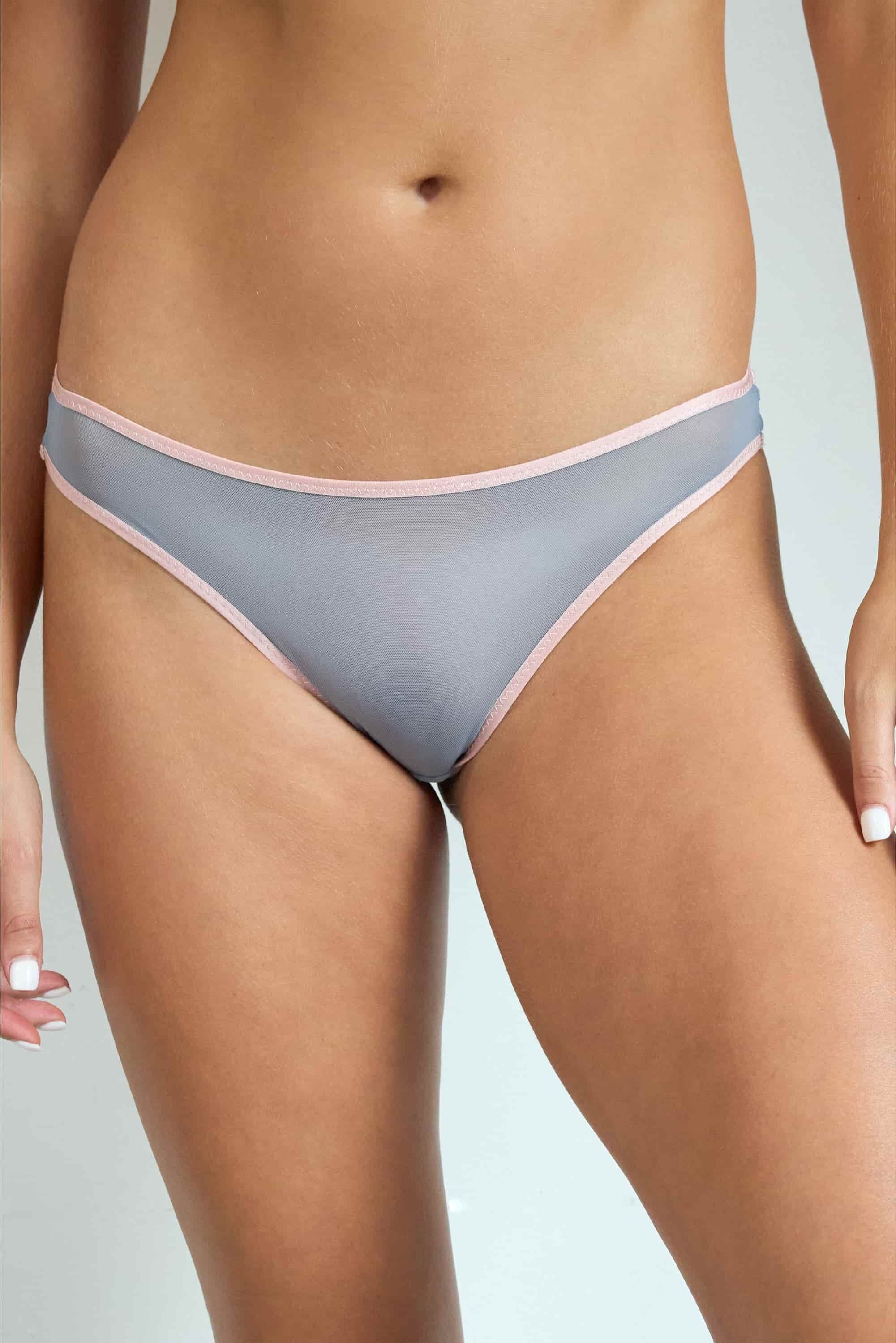 Трусики брифы из микросетки LU114-07 Bora Bora blue