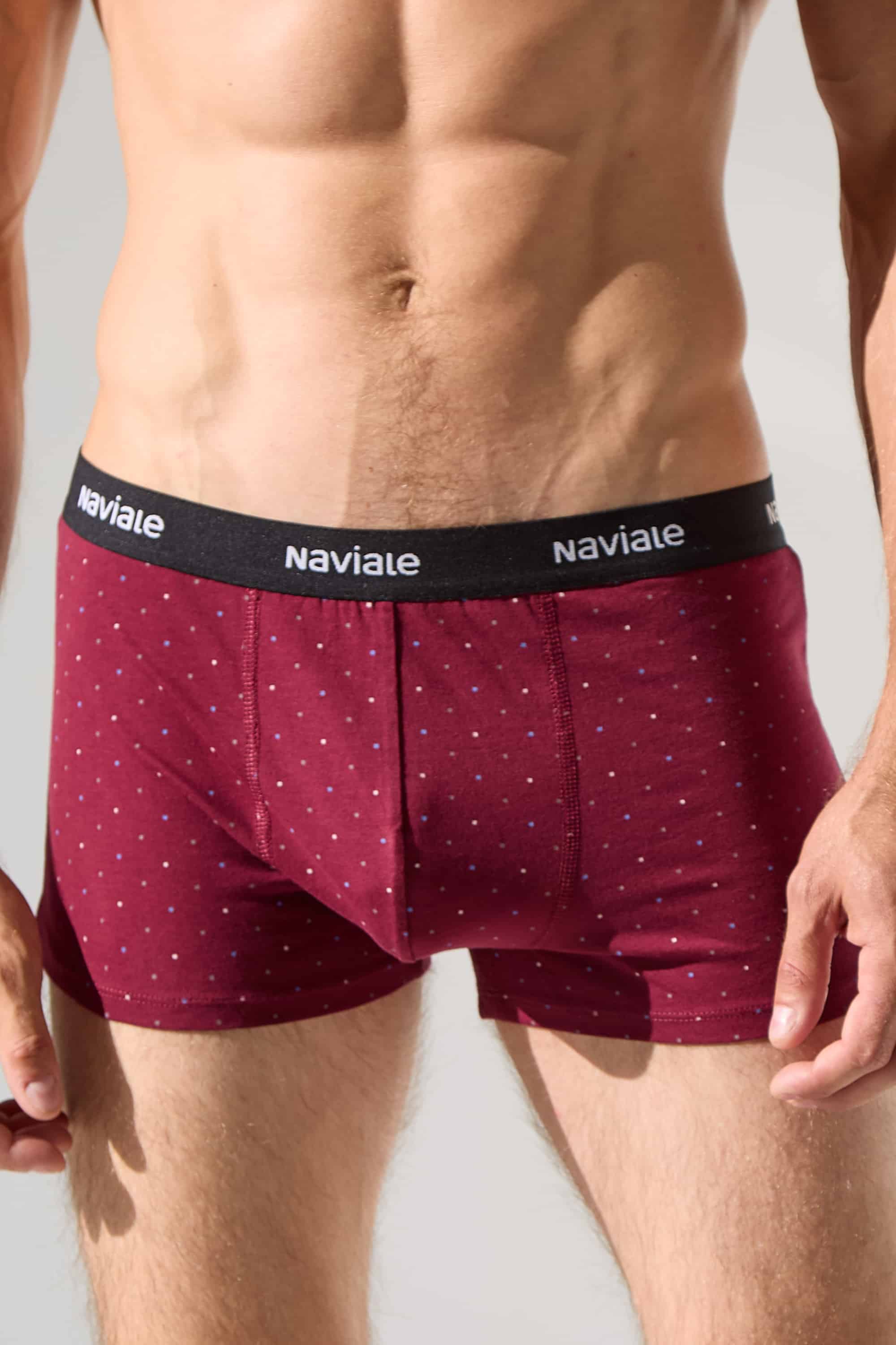 Мужские трусы шорты MU212-02 Aston bordo