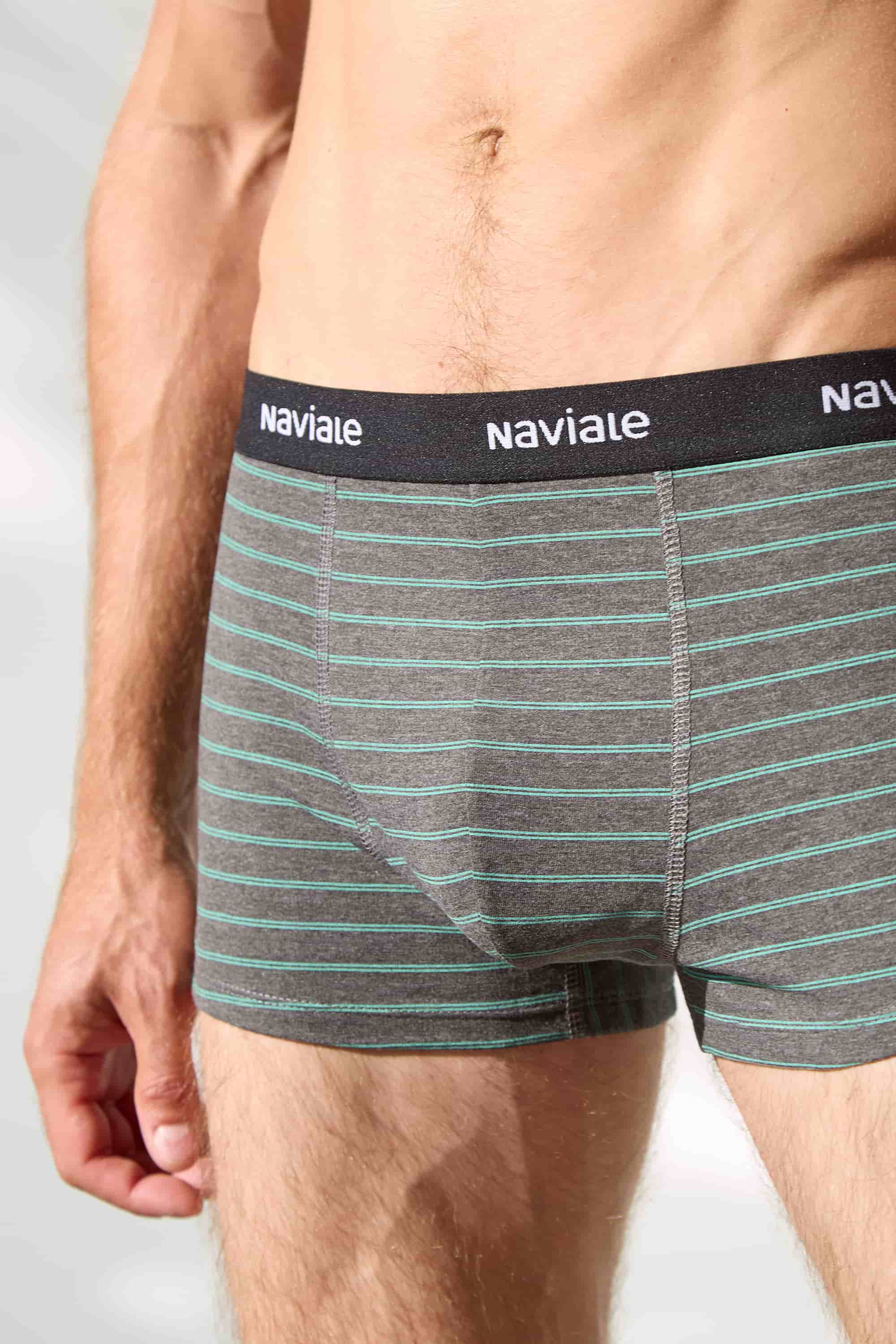 Чоловічі труси шорти MU212-02 Aston gray/azure