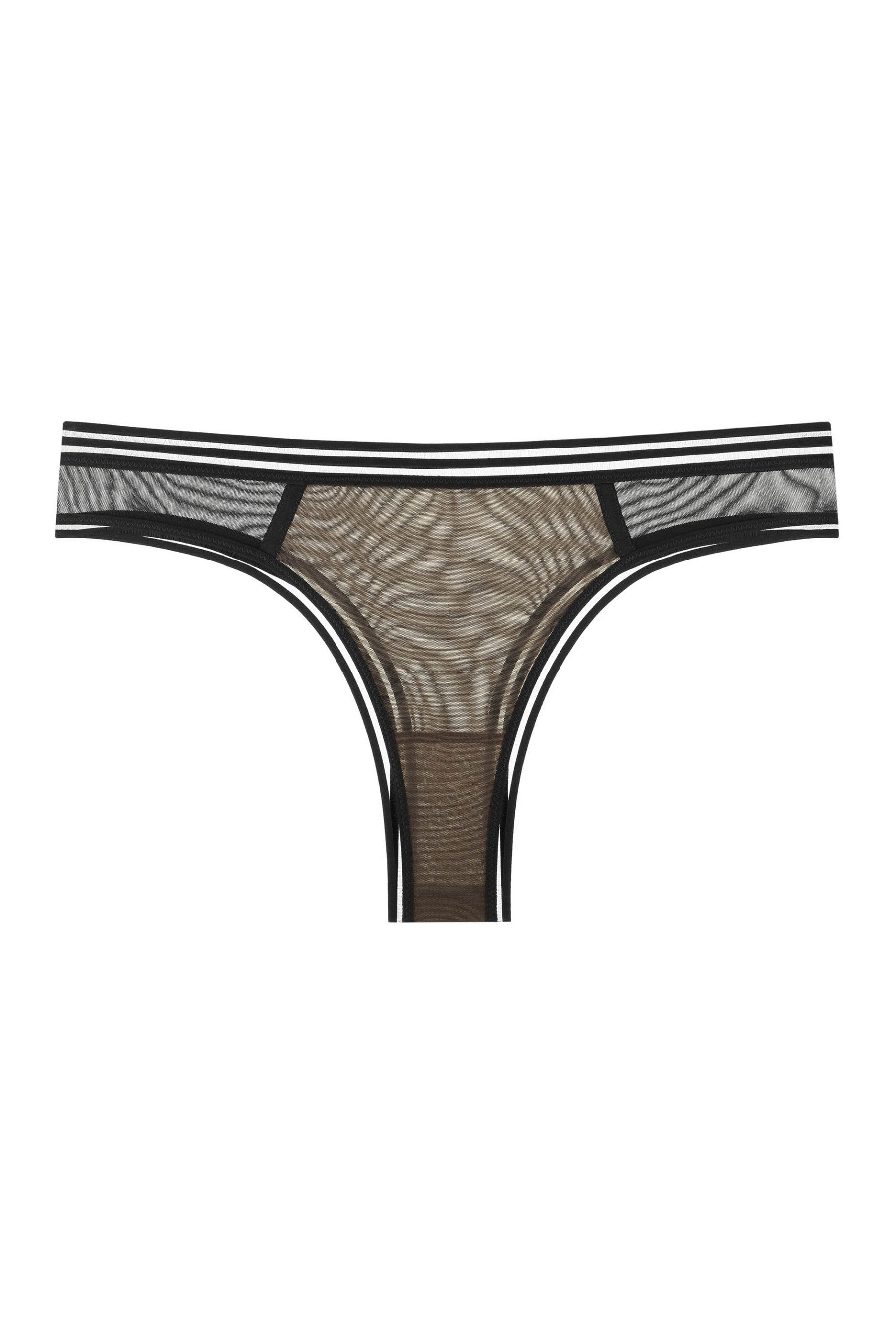 Трусики стринг из микрсоетки 806-10 01 black