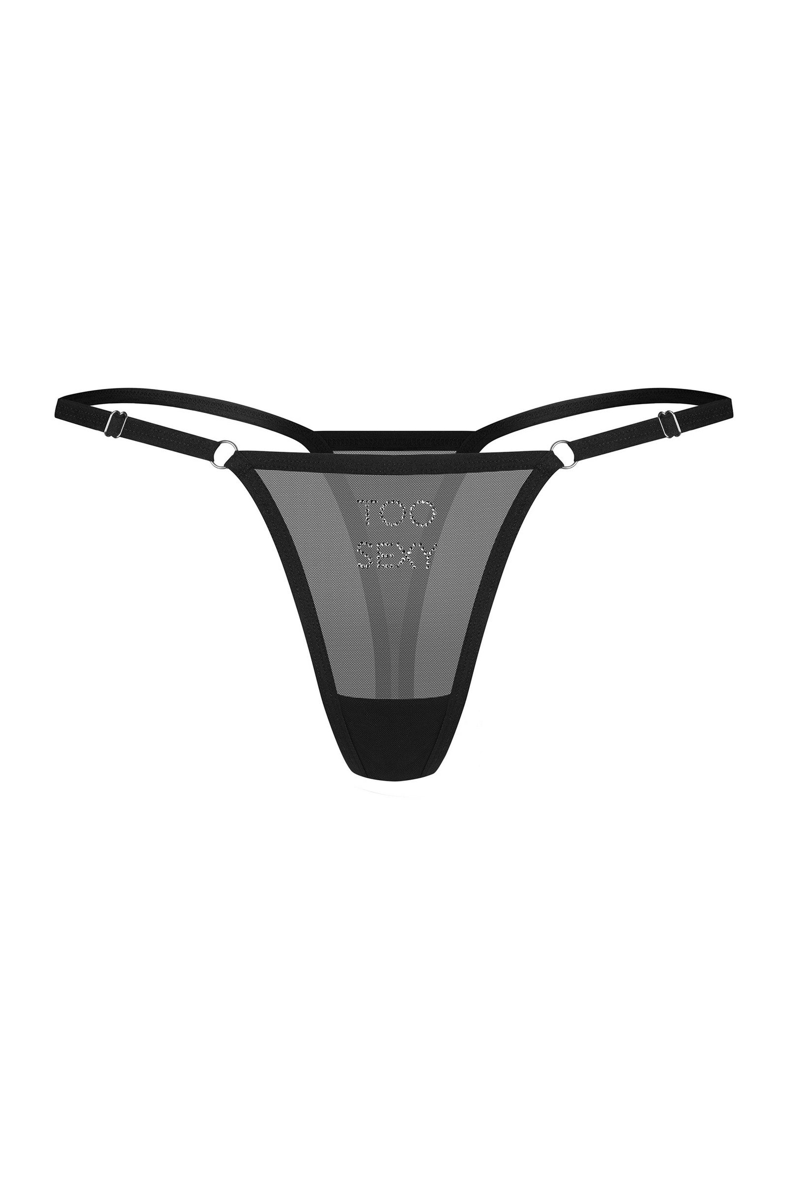Трусики стрінги зі стразами Violami Sexy Obsessive