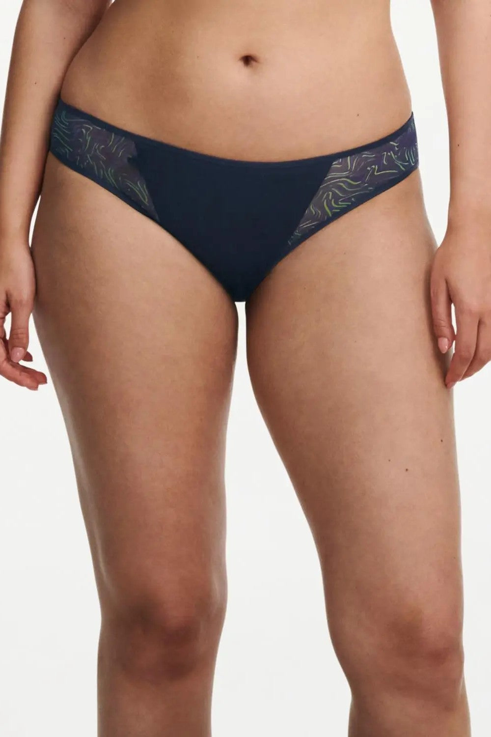 Трусики сліпи P47030-0NV Miss Joy waves print Passionata
