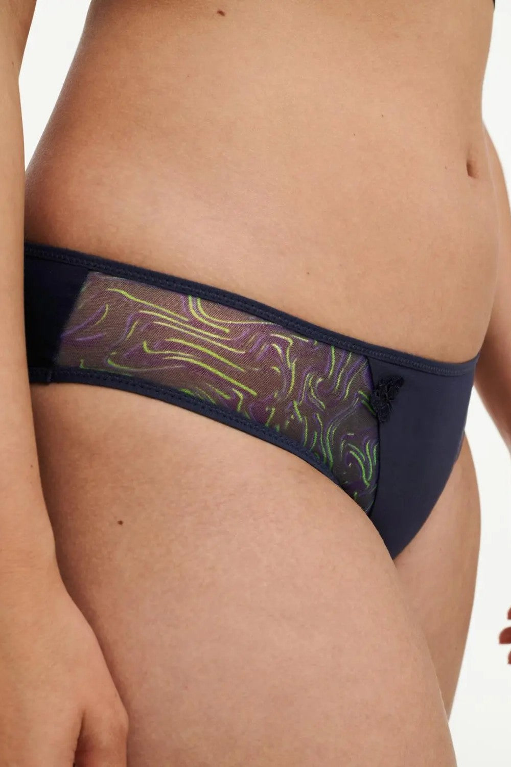 Трусики сліпи P47030-0NV Miss Joy waves print Passionata
