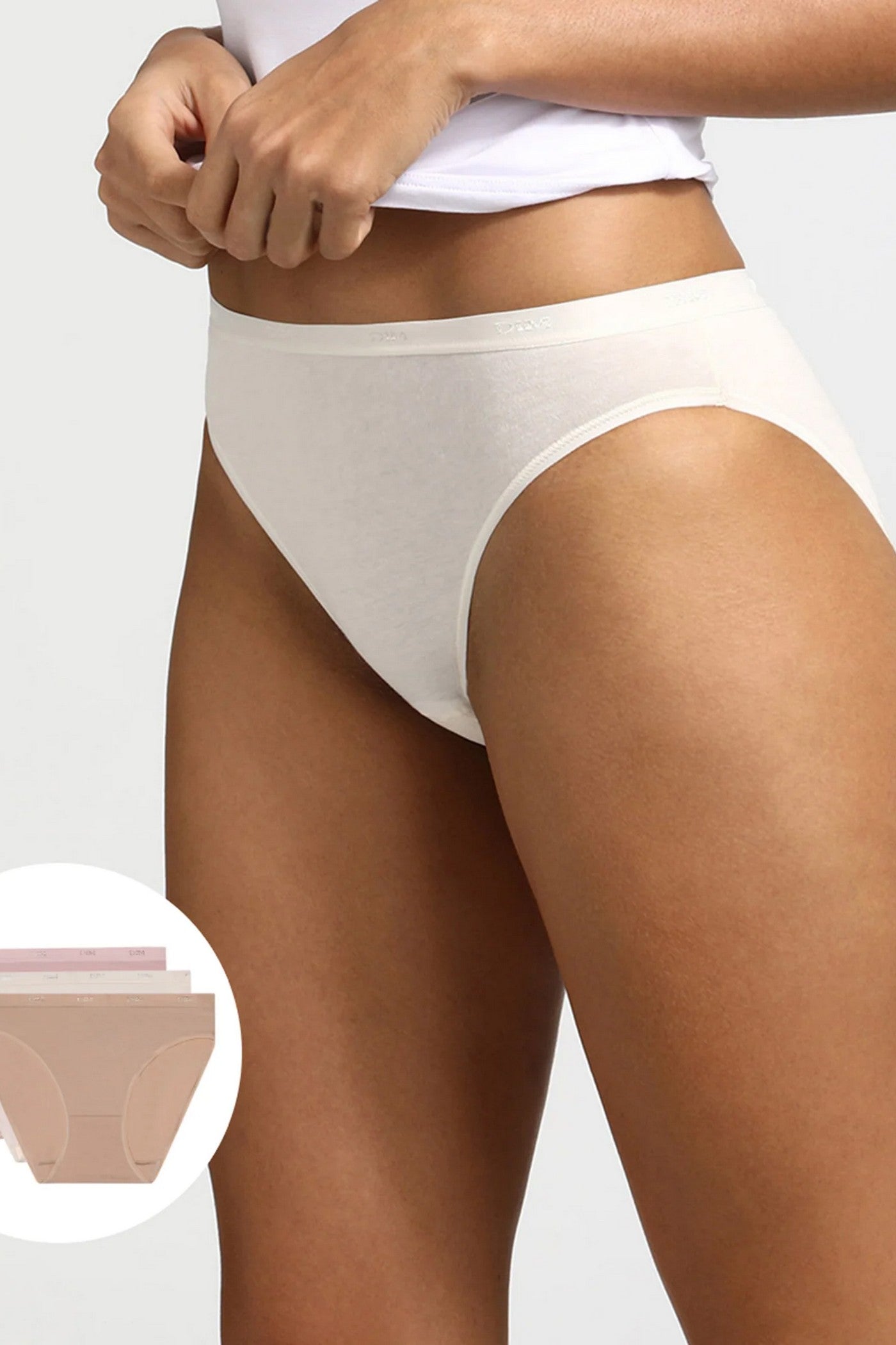 Хлопковые слипы 4H00 Les Pockets Coton (3 шт.)