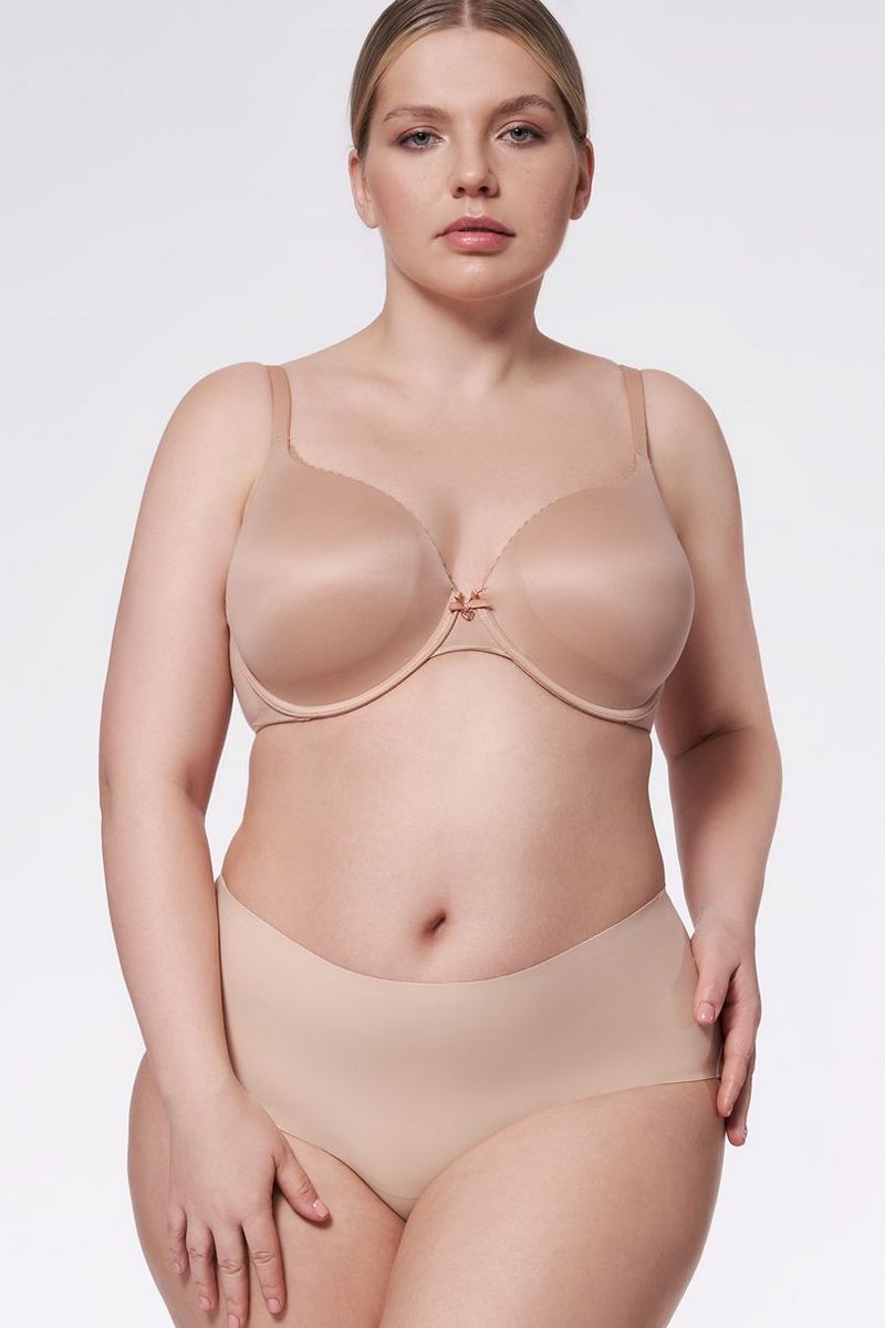 Моделирующие высокие трусики слип с бесшовными краями 271 Basic