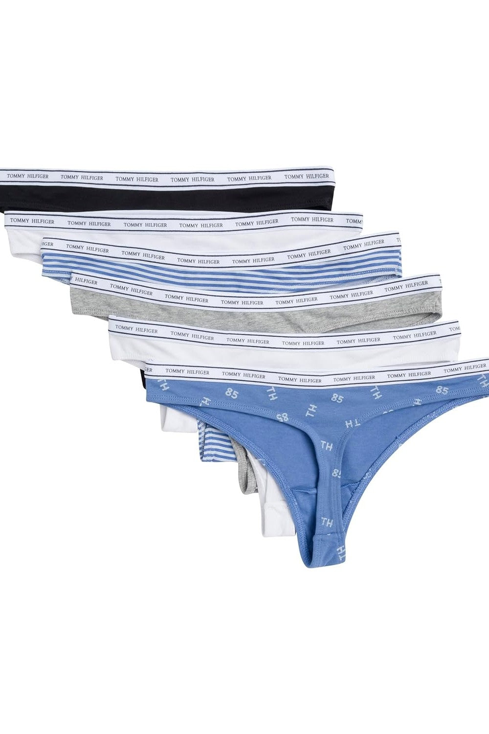 Хлопковые трусики стринг 110253959 (6 шт.) multi