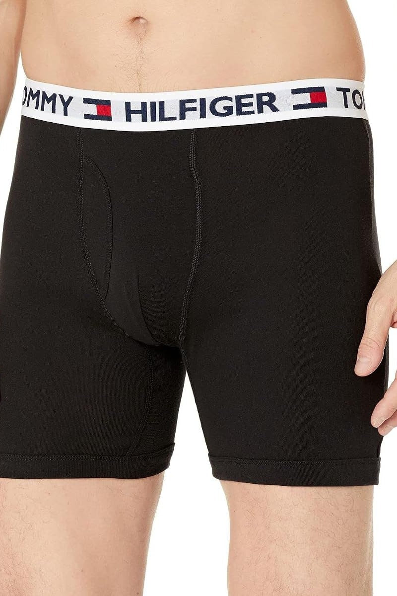 Чоловічі труси шорти 131773473 (4 шт.) black Tommy Hilfiger