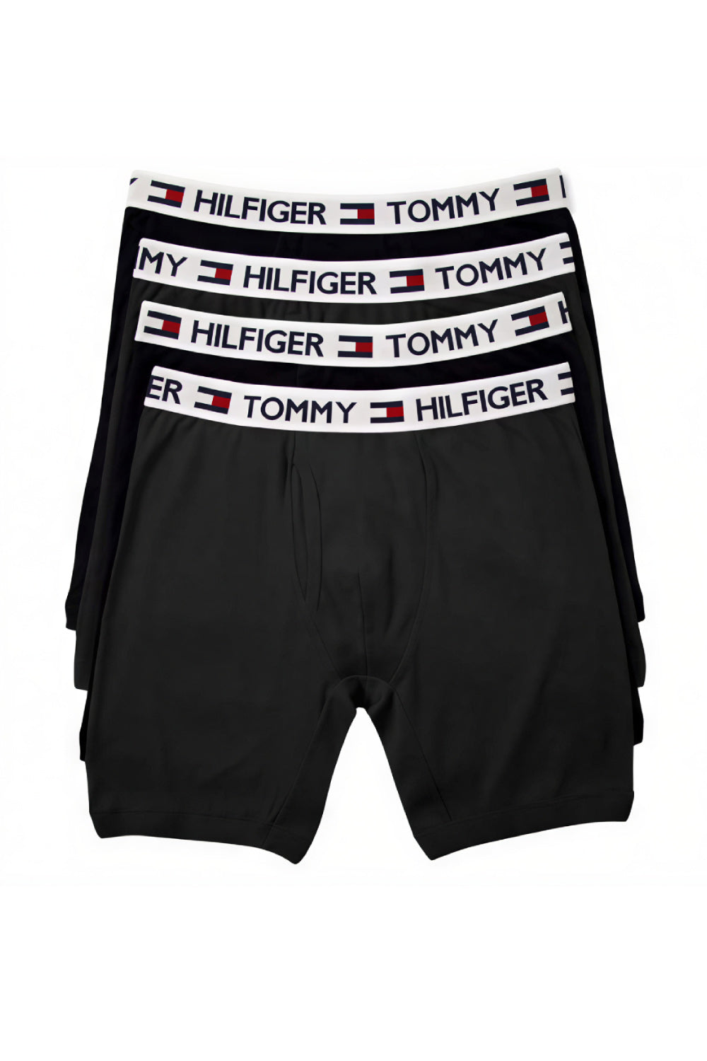 Чоловічі труси шорти 131773473 (4 шт.) black Tommy Hilfiger