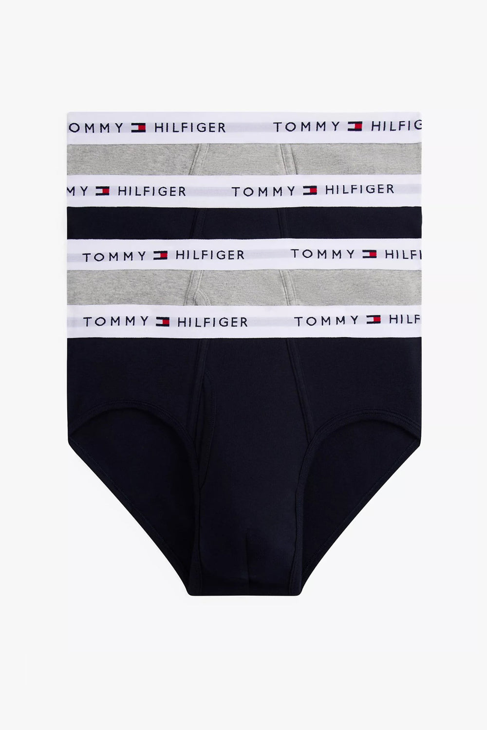 Чоловічі труси брифи 6202480 (4 шт.) blue/gray Tommy Hilfiger