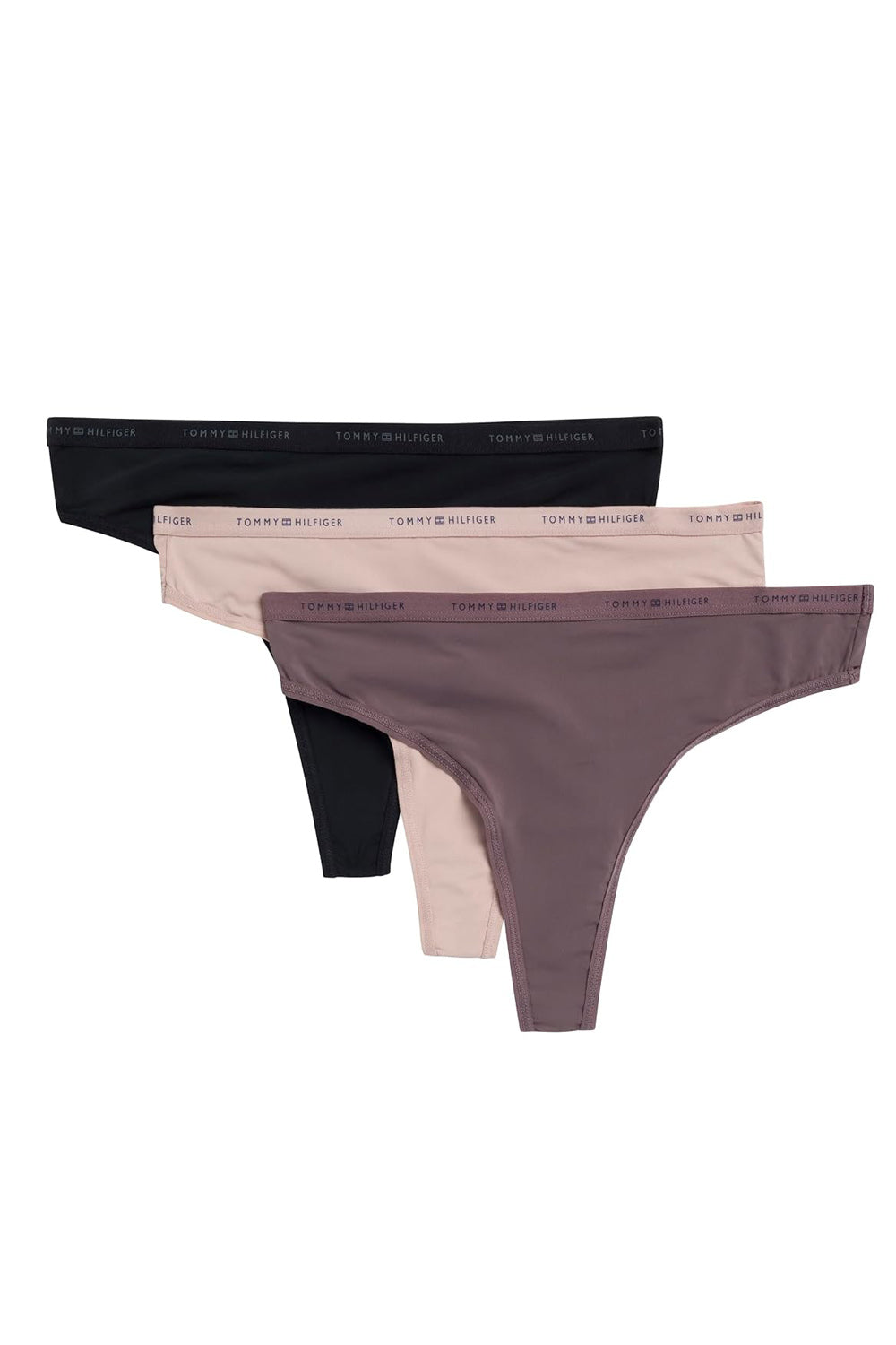 Гладкі стрінги 873541152 (3 шт.) multi Tommy Hilfiger