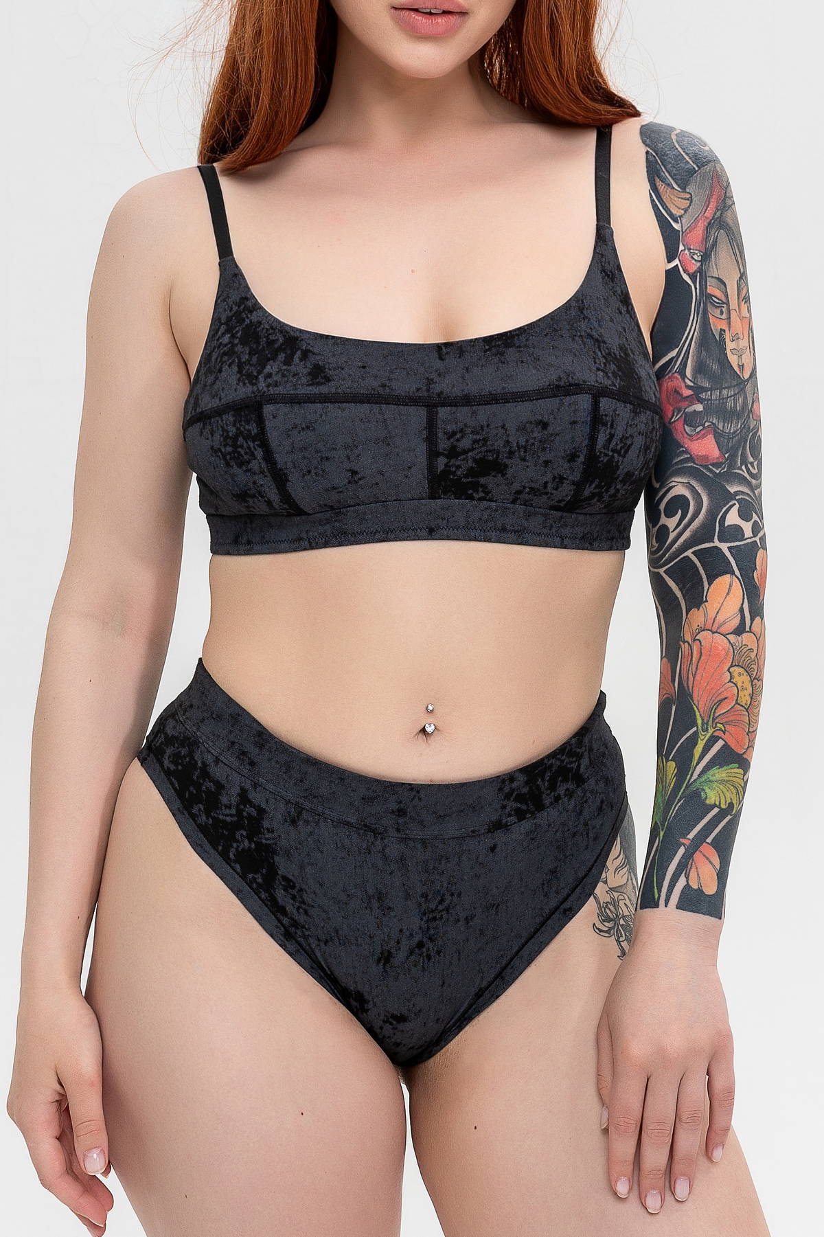 Высокие трусики слип TR9-KHL158 Basic Touch